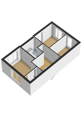 Floorplan - Emile Hullebroeckstraat 41D, 3543 BZ Utrecht